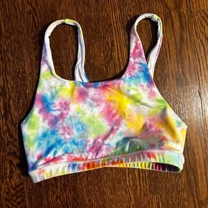 Fleo Celine Sports Bra - Rainbow Lust, Size Medium